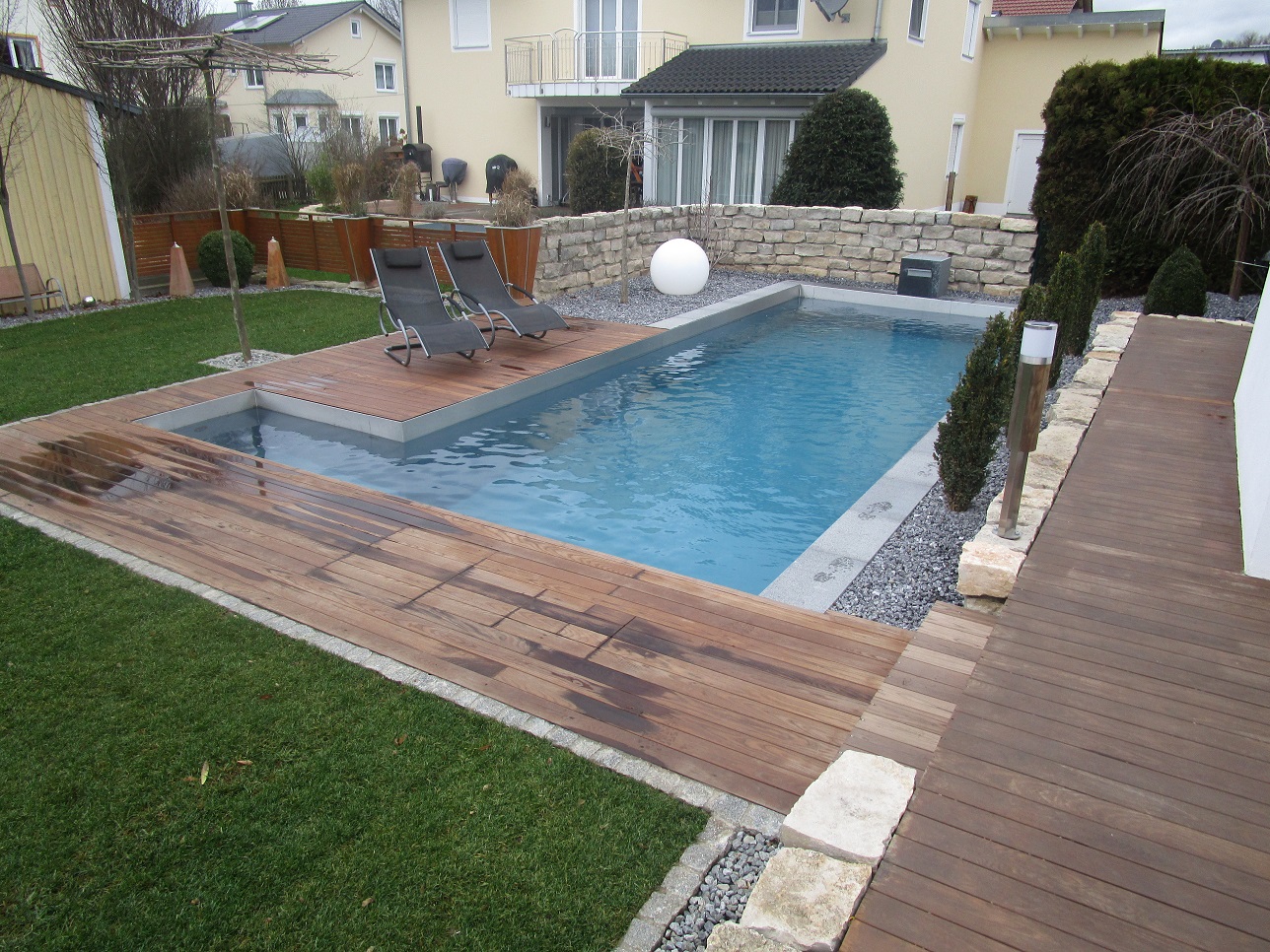 Garten ist Urlaub Living Pool